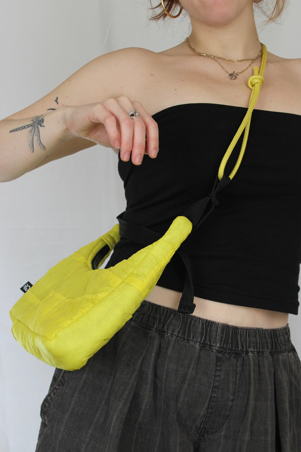 Cord & scrap bag - banana