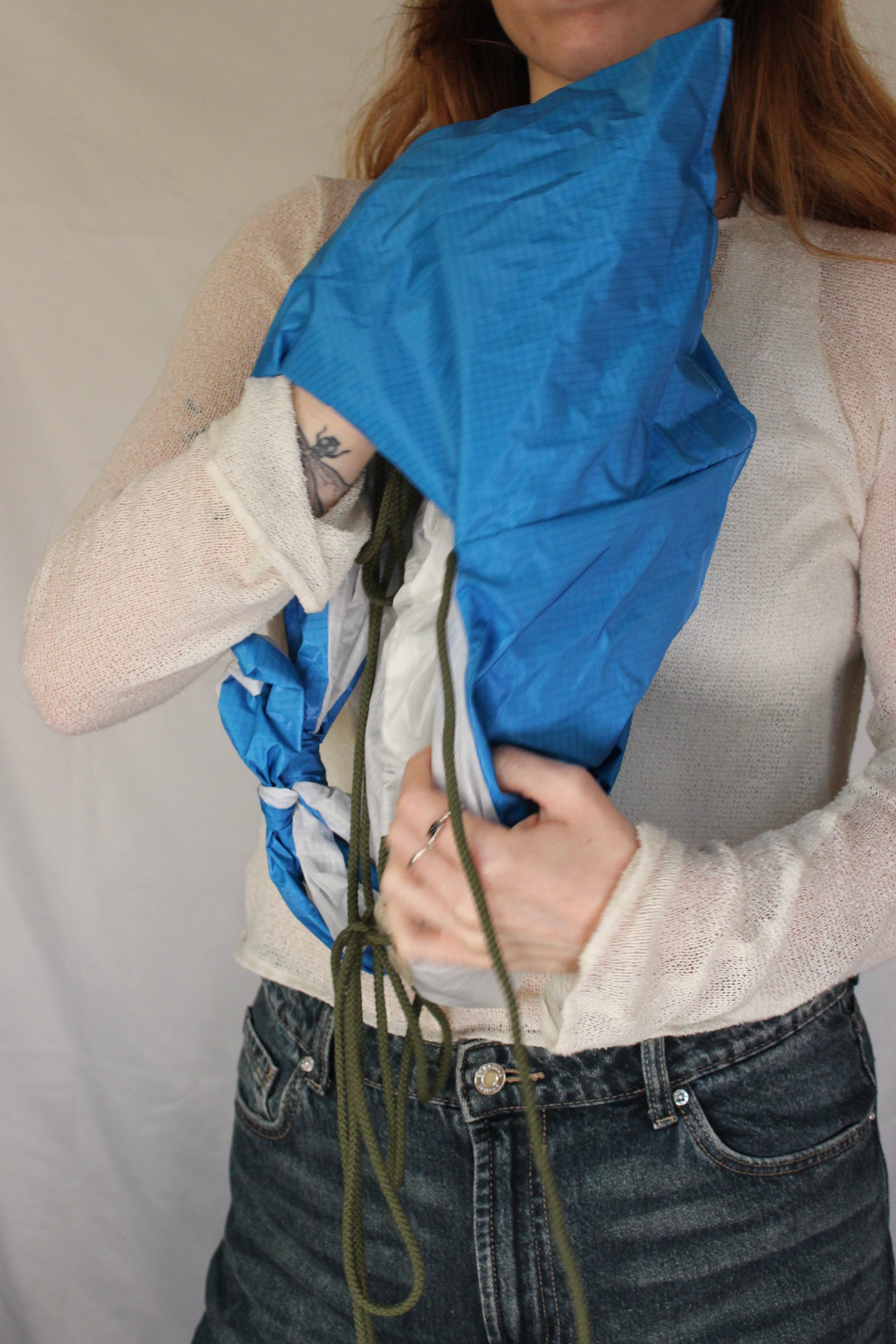 Tie & reverse bag - Beach foam