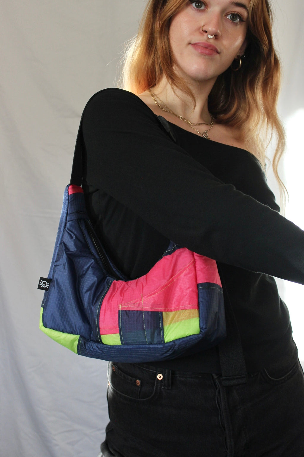 Thick & scrappy bag - Floral night