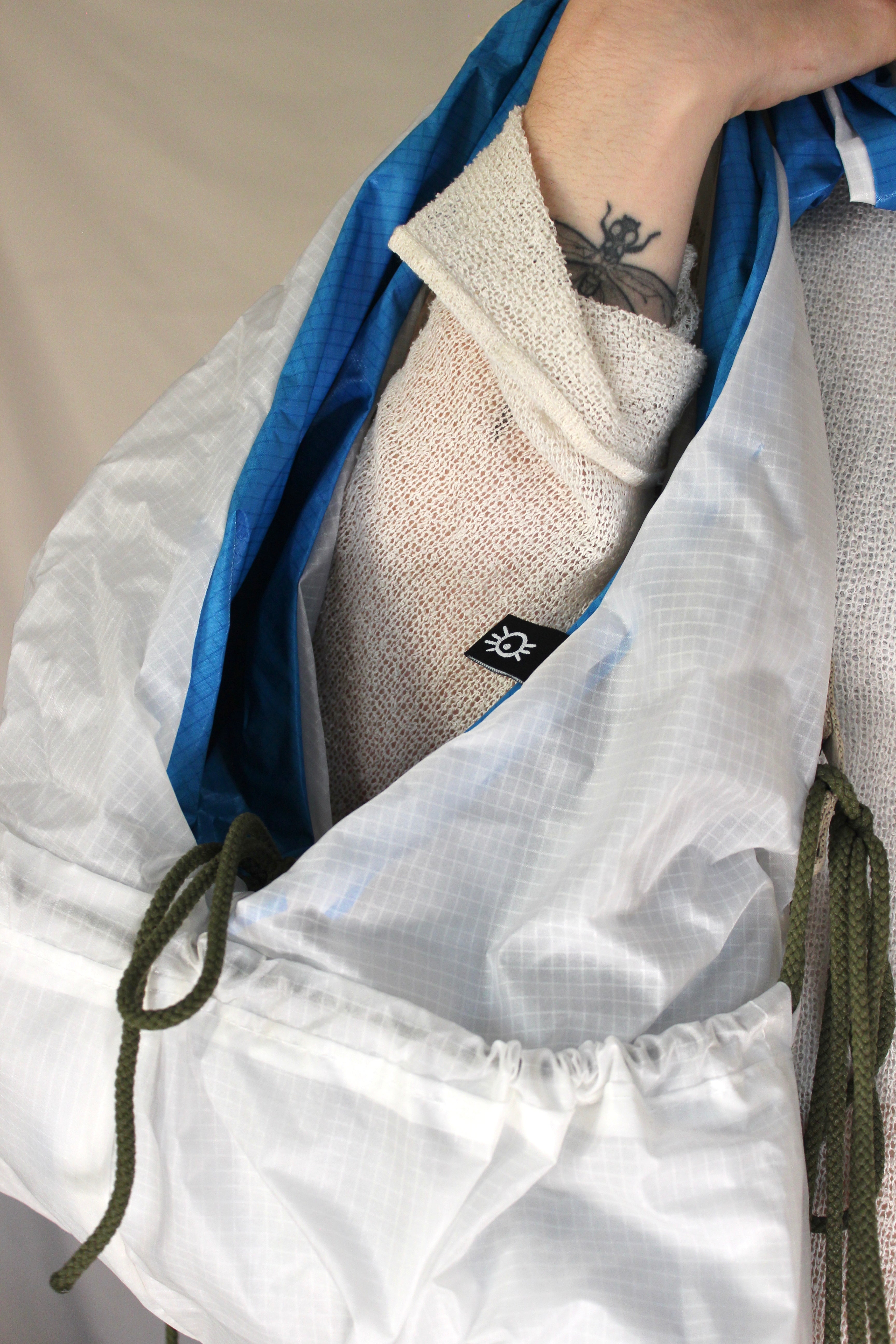 Tie & reverse bag - Beach foam