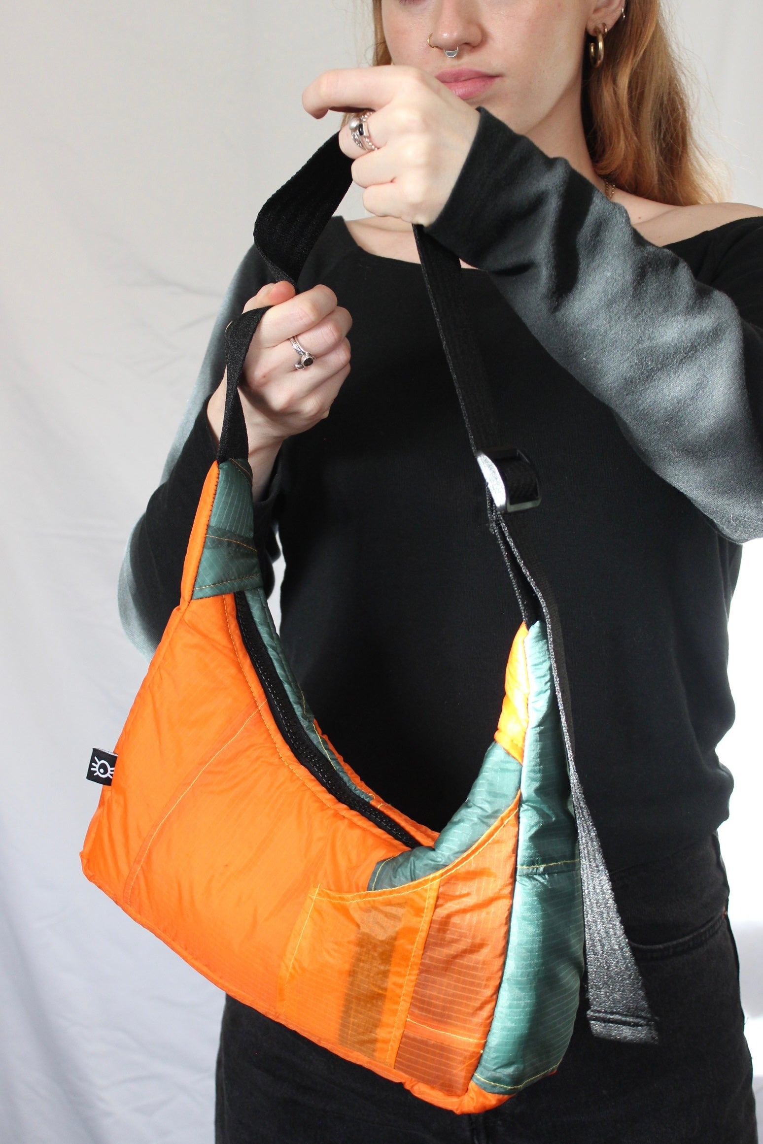 Thick & scrappy bag - Sunset forest