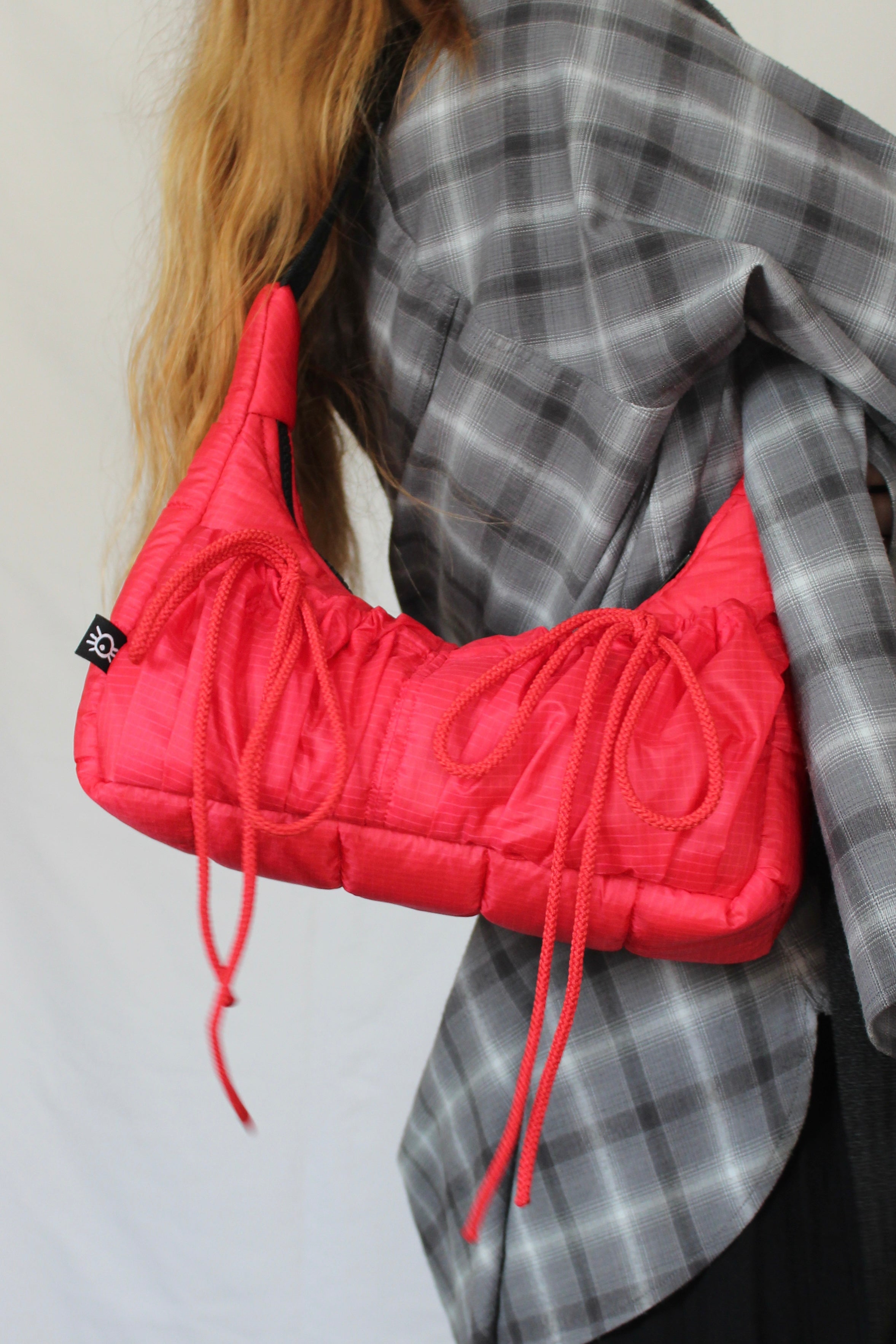 Double bow bag - Red
