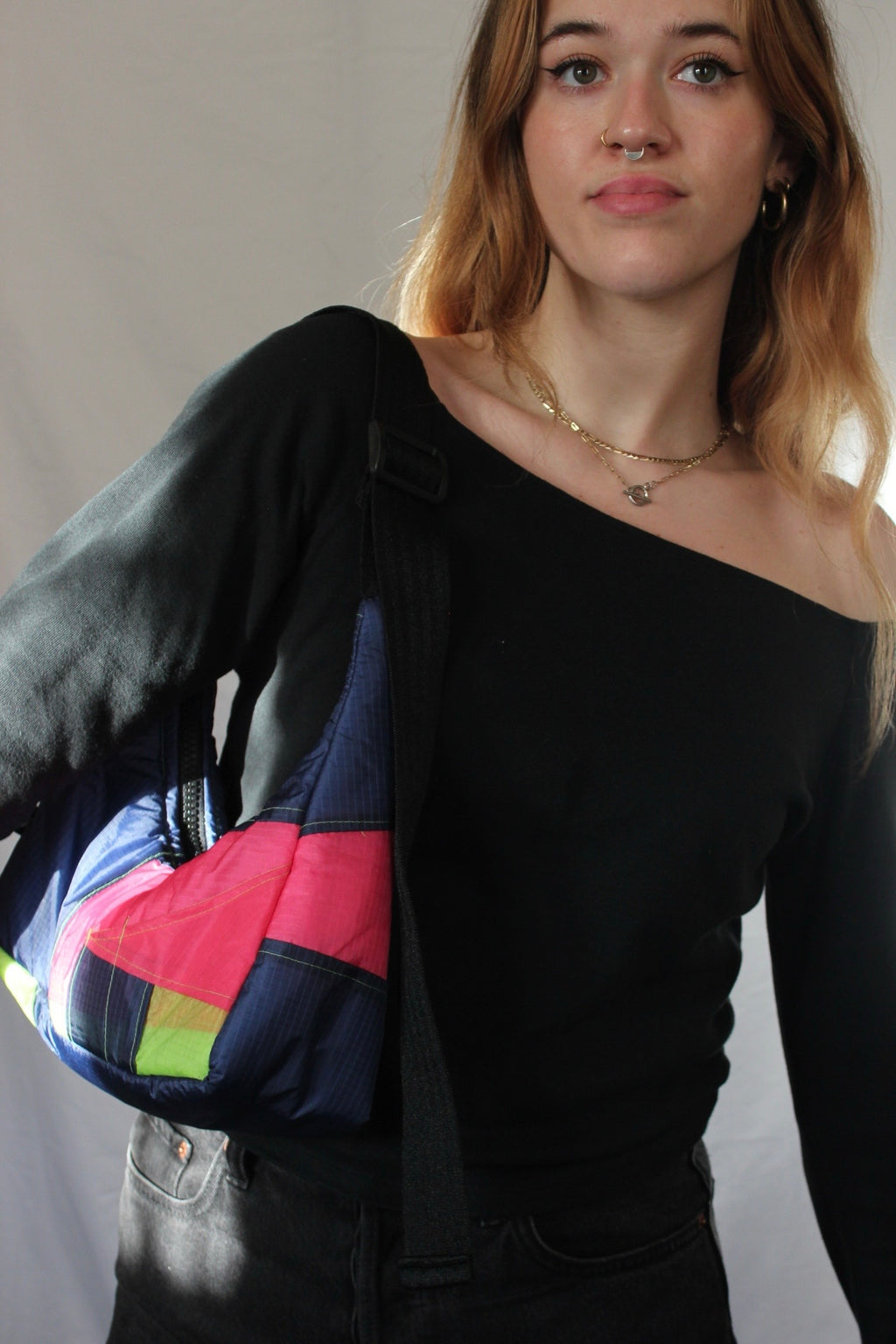 Thick & scrappy bag - Floral night