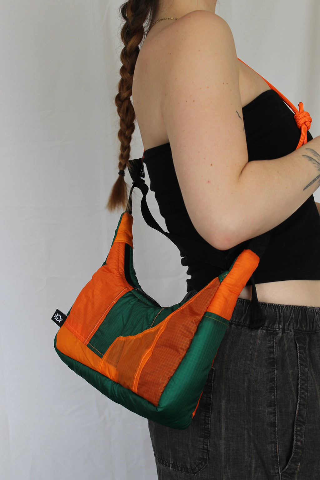 Cord & scrap bag - Orange tree