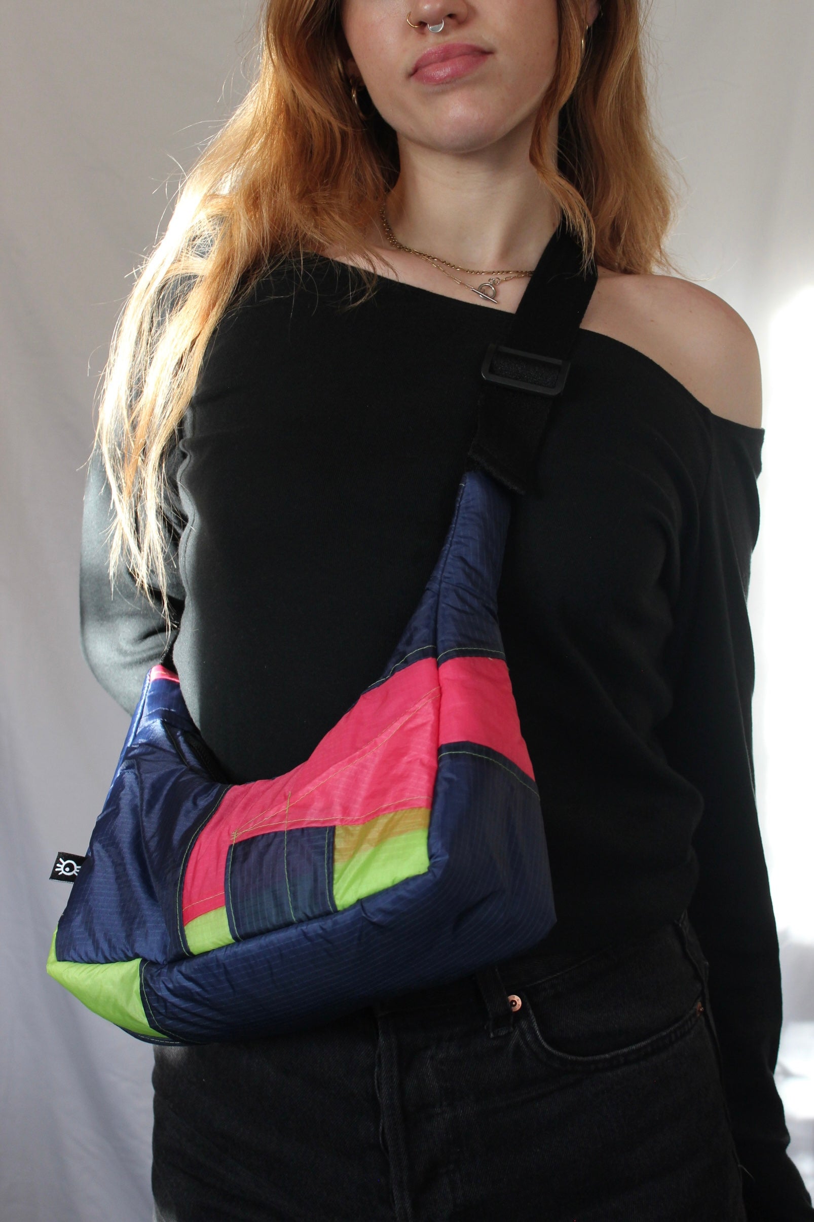 Thick & scrappy bag - Floral night