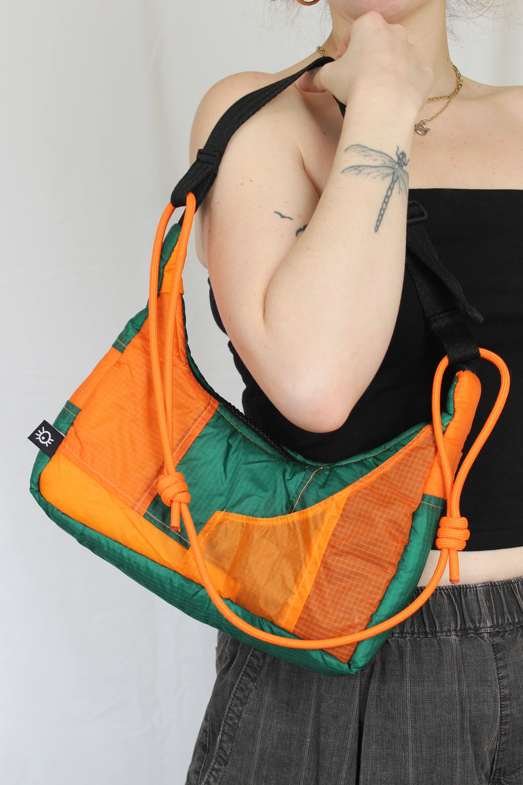 Cord & scrap bag - Orange tree