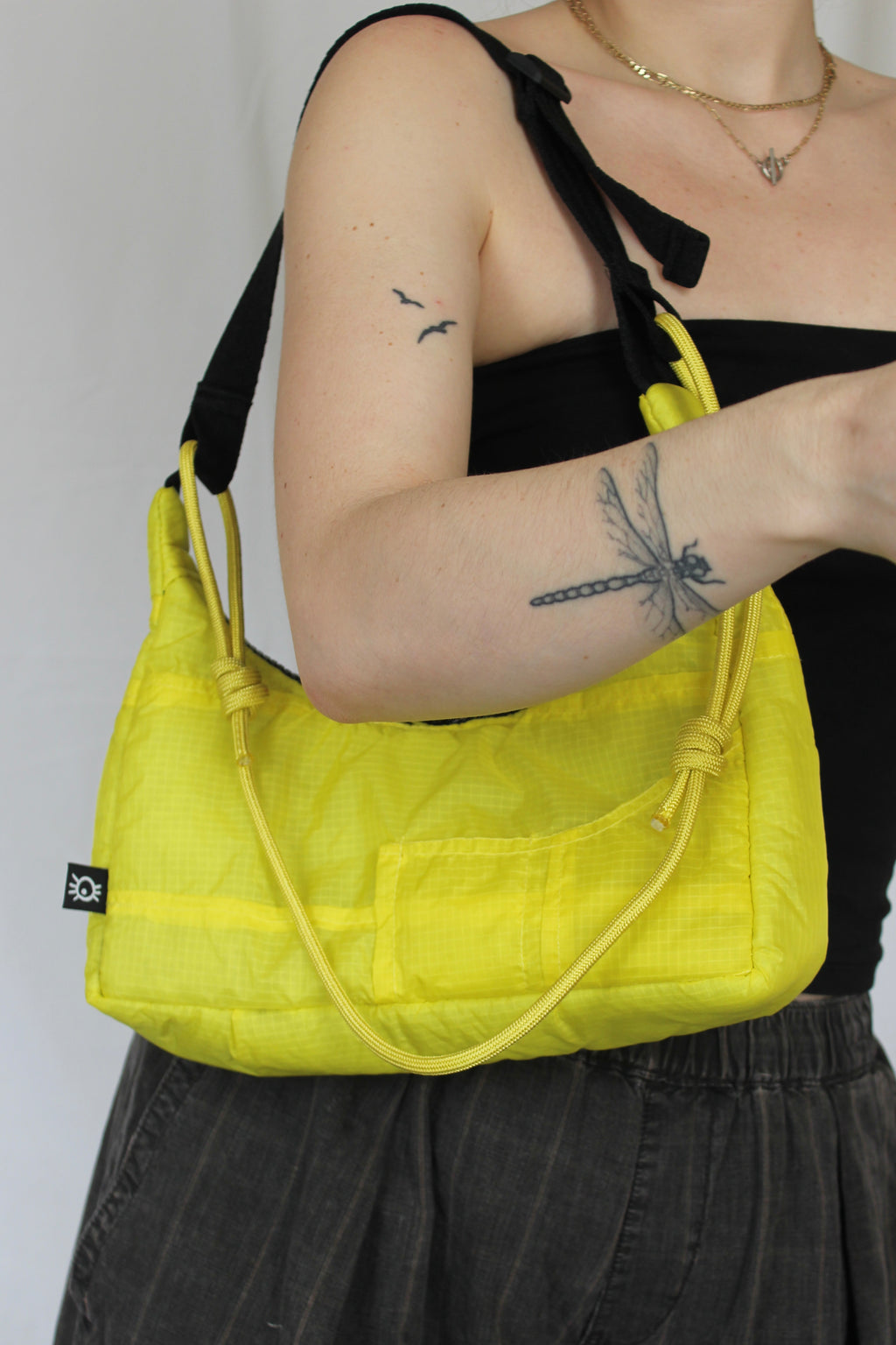 Cord & scrap bag - banana