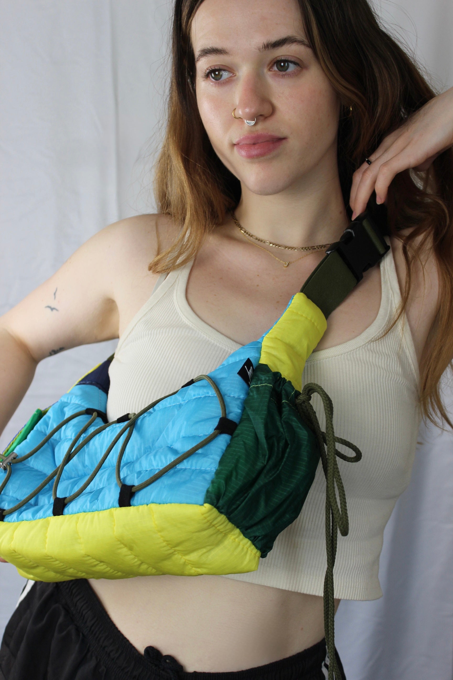 Block bag - Blue