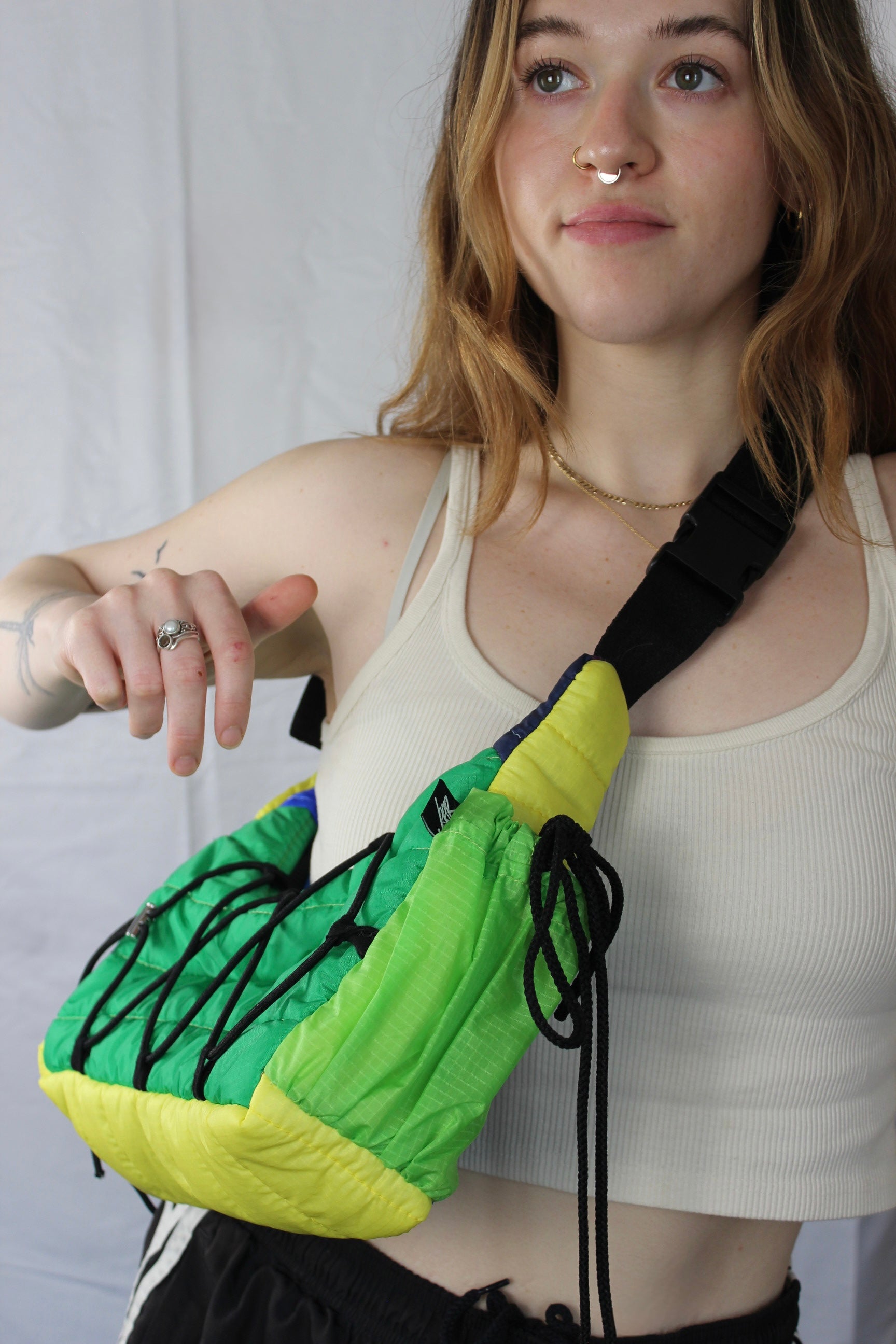 Block bag - Green