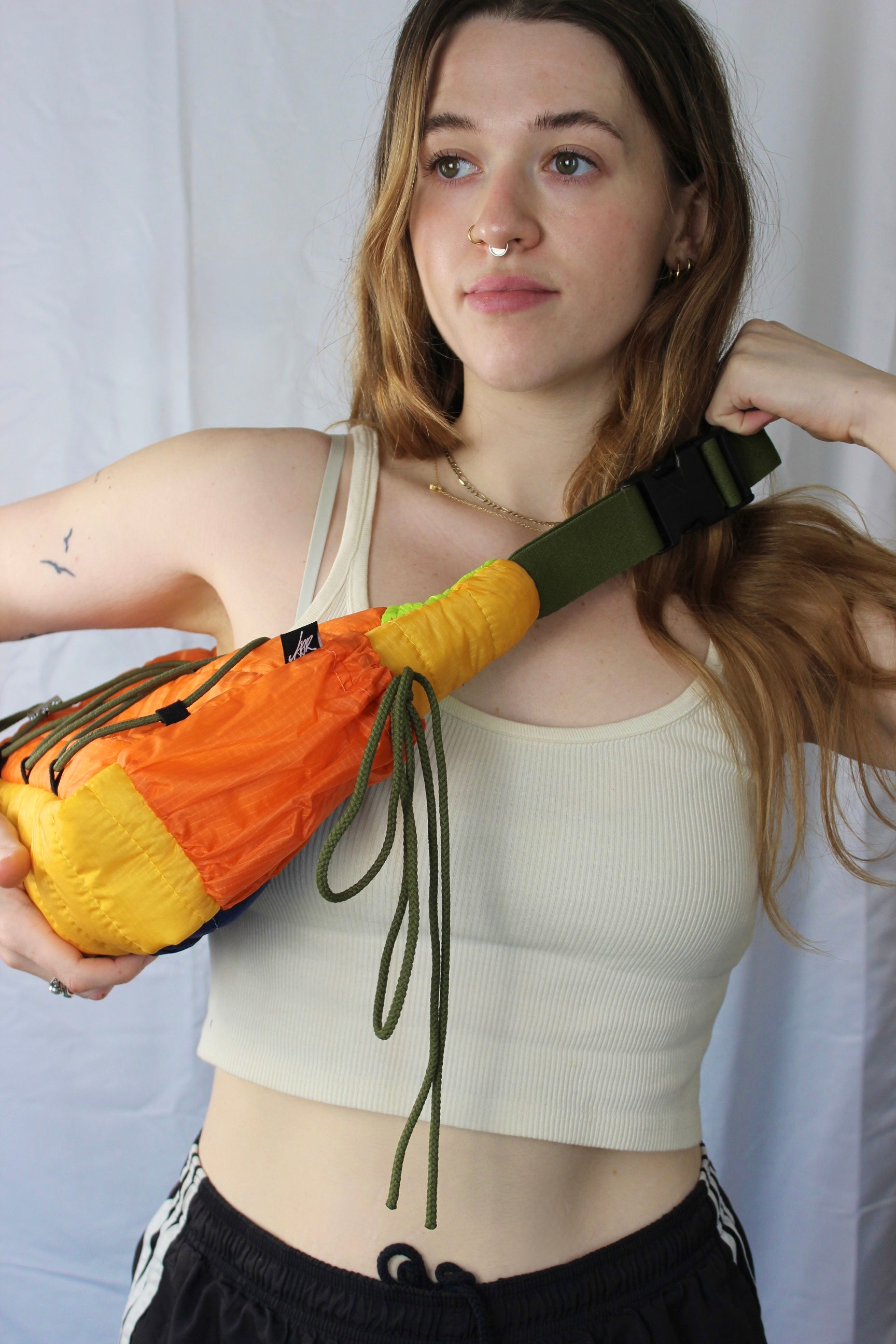 Block bag - Orange