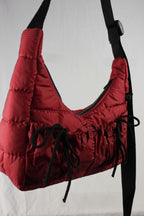 Bow bag - Thick strap - Jaar - Burgandy