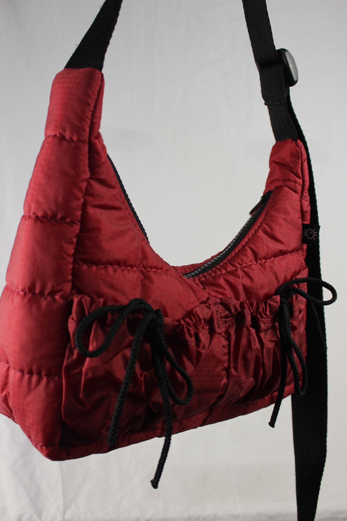 Bow bag - Thick strap - Jaar - Burgandy