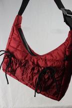 Bow bag - Thick strap - Jaar - Burgandy