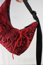 Bow bag - Thick strap - Jaar - Burgandy & red