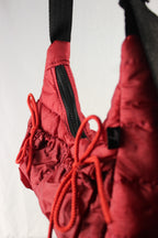 Bow bag - Thick strap - Jaar - Burgandy & red