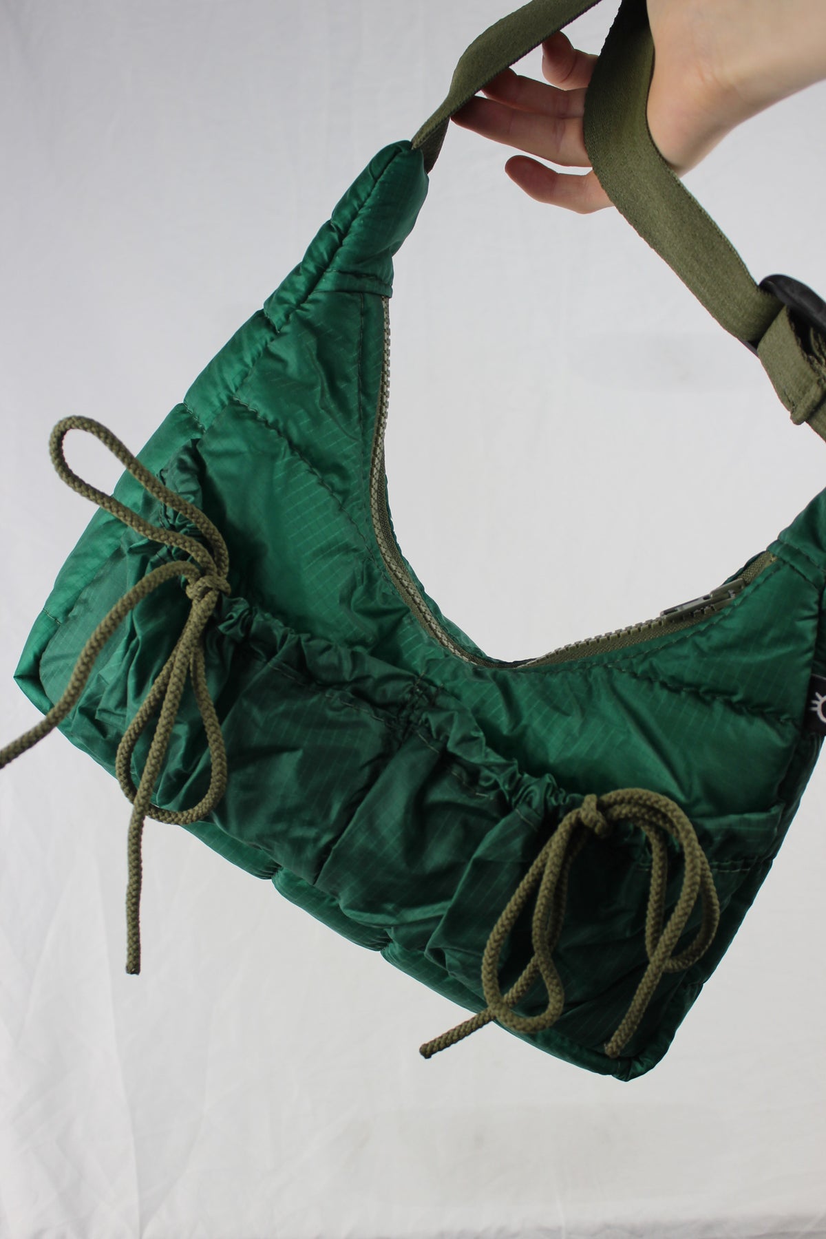 Bow bag - khaki