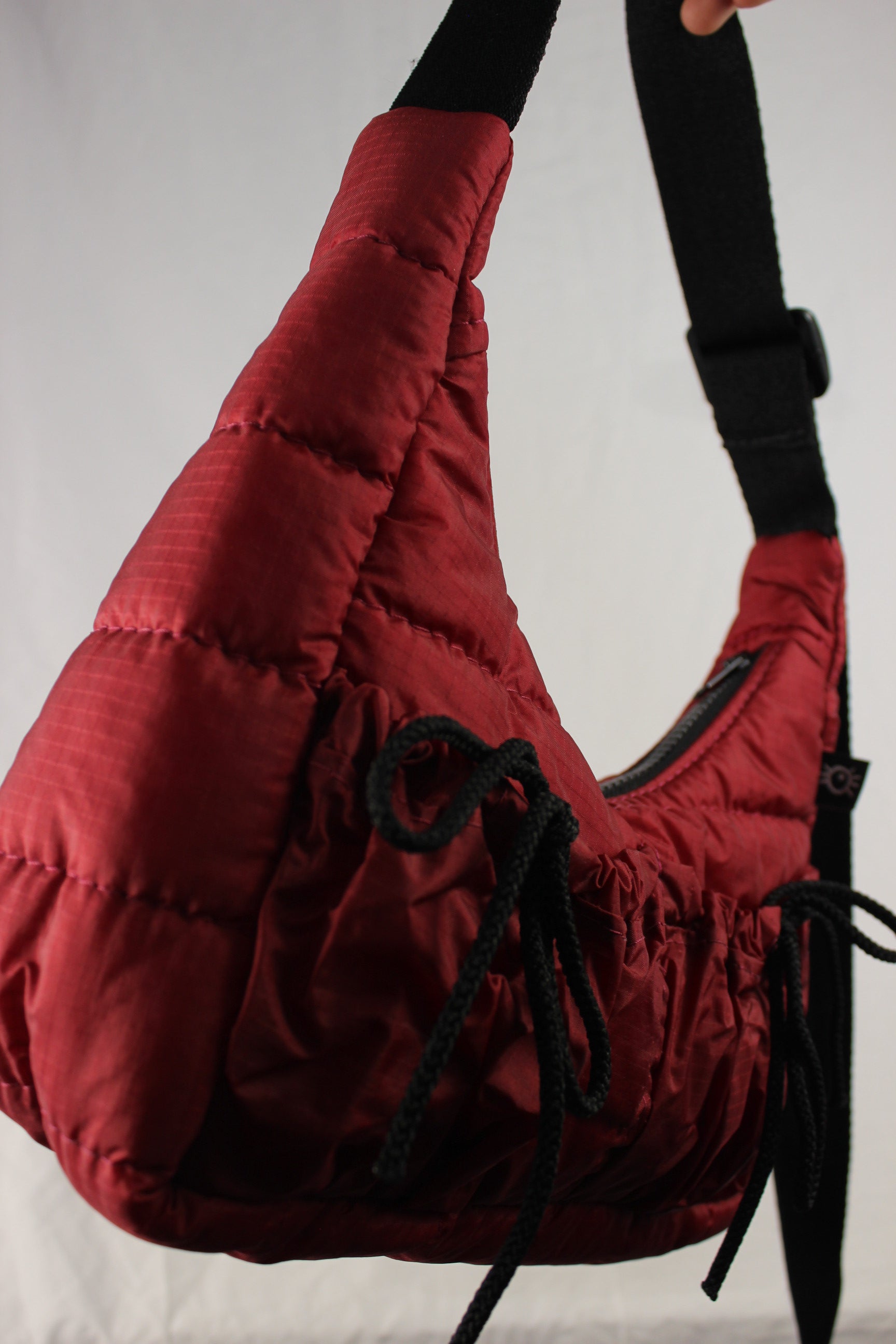 Bow bag - Thick strap - Jaar - Burgandy