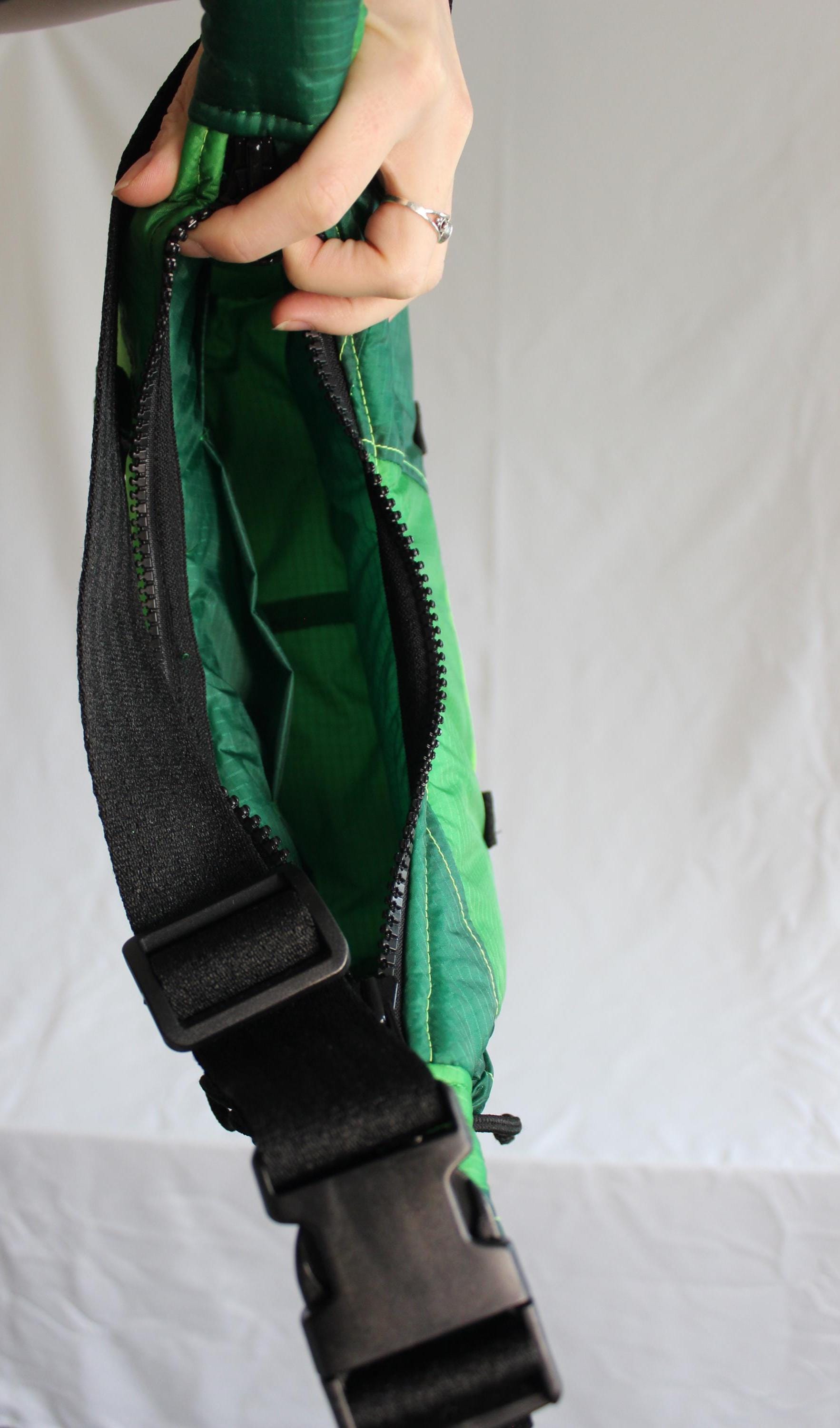 Sustainable scrappy shoulder bag